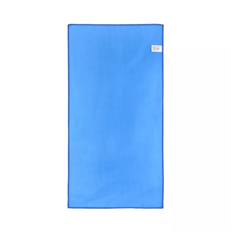 R-PET Szybkoschnący ręcznik 40×80 cm z woreczkiem, sublimacja. - niebieski (LT97214-N0011)