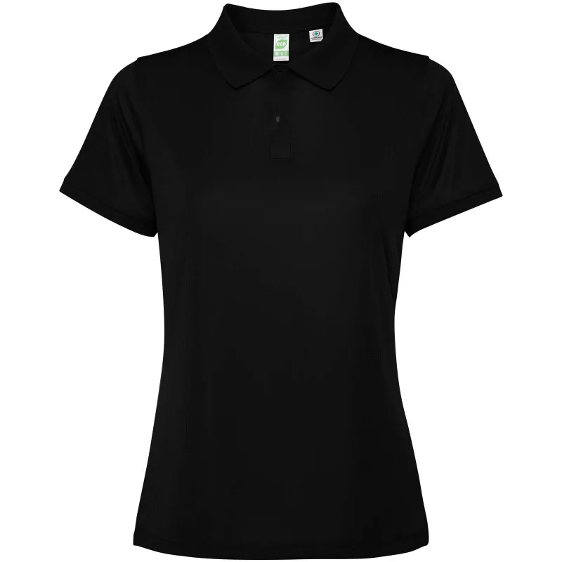 Tormo damskie polo z krótkim rękawem - Czarny (R0401-BLACK)