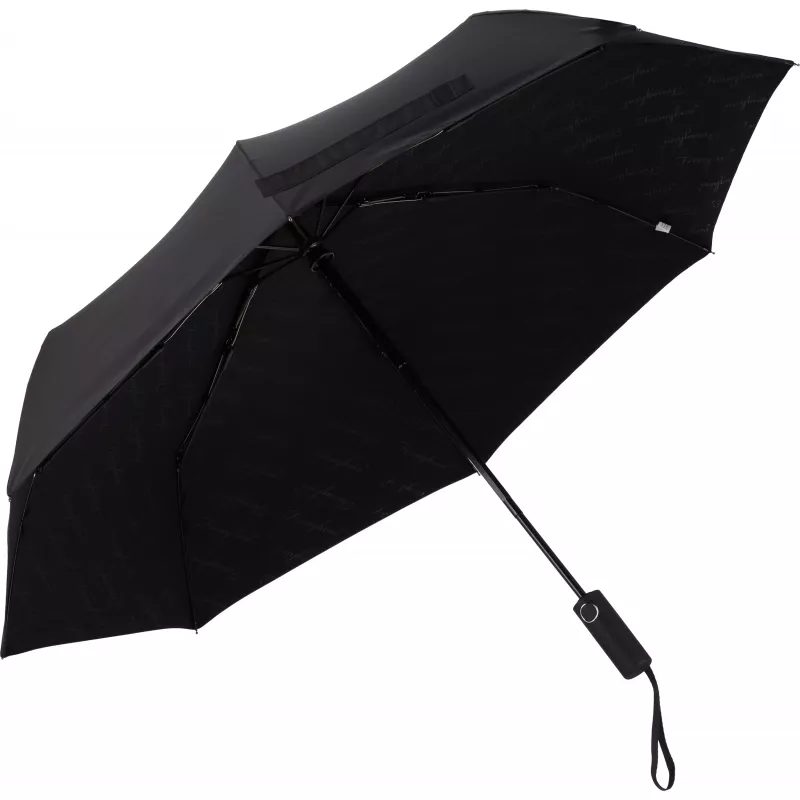Parasol kieszonkowy automatyczny ø105 cm Ferraghini NIKOLAUS - czarny (F25103)