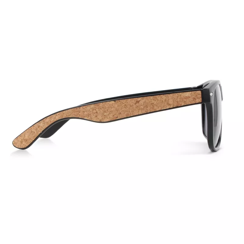 Okulary przeciwsłoneczne Justin RPC z korkową wkładką UV400 - czarny (LT86720-N0002)