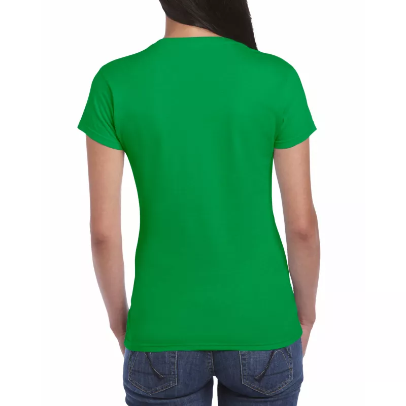 Koszulka bawełniana 150 g/m² Gildan SoftStyle™ - DAMSKA - Irish Green (64000L-IRISH GREEN)