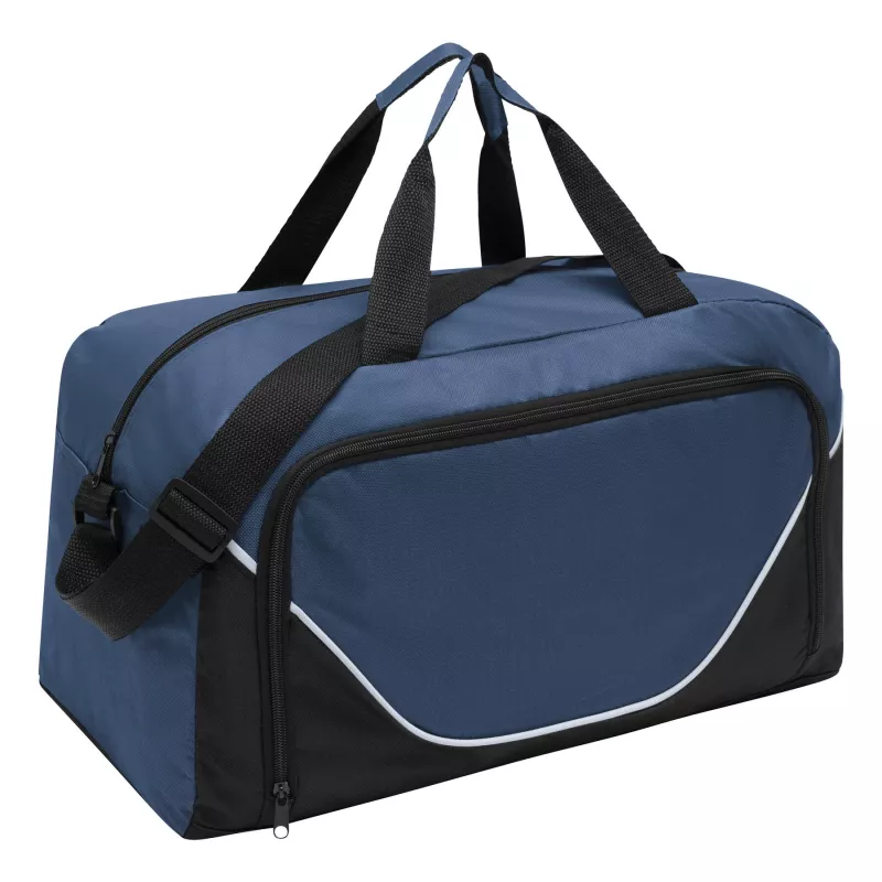 Sportowa torba - czarny, niebieski (56-0808532)