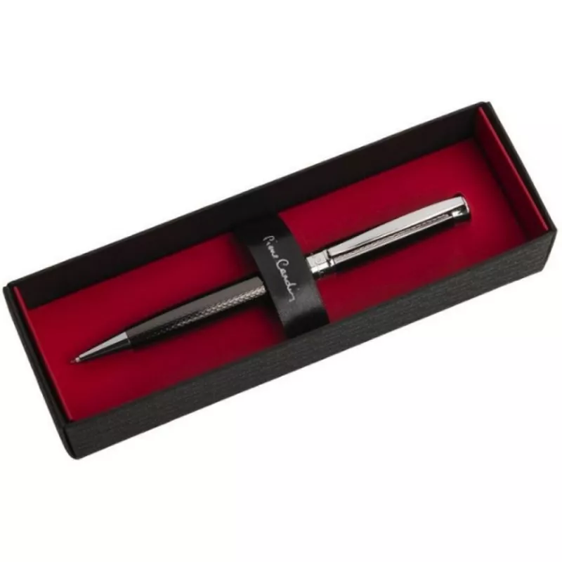 Długopis metalowy ROI Pierre Cardin - ciemnoszary (B0113501IP377)