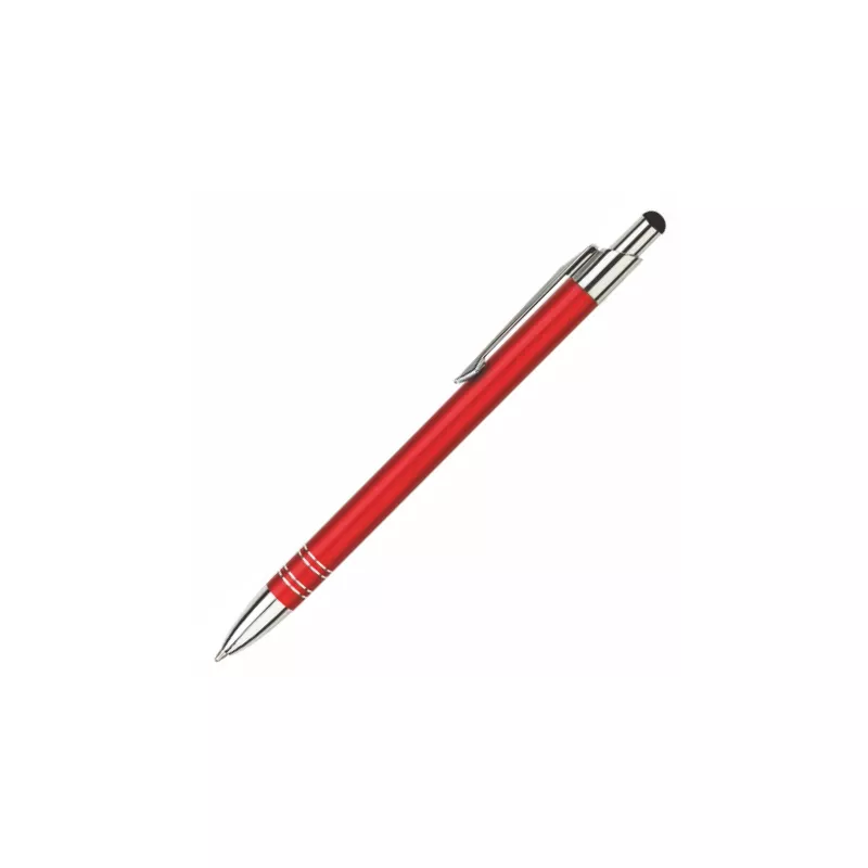 Długopis reklamowy metalowy BOND Touch Pen - czerwony (BOND TP-06)