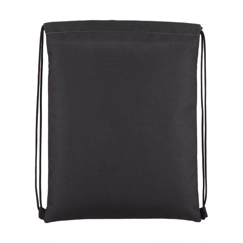 Torba ze sznurkiem z powlekanego PU R-PET 600D, wymiary 33 x 42 cm - szary (LT91394-N0061)