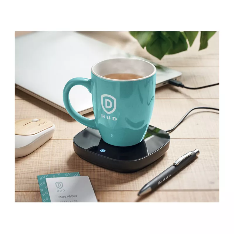 Podgrzewacz do kubka na USB WARMUG - Czarny (MO2066-03)