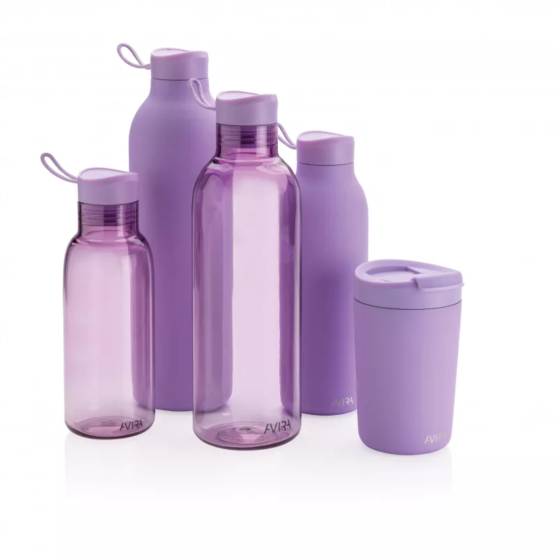Butelka sportowa 500 ml Avira Atik z RPET - fioletowy (P438.039)
