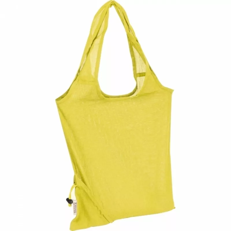 Torba bawełniana z recyklingu 118 g/m2 MODENA - żółty (526208)