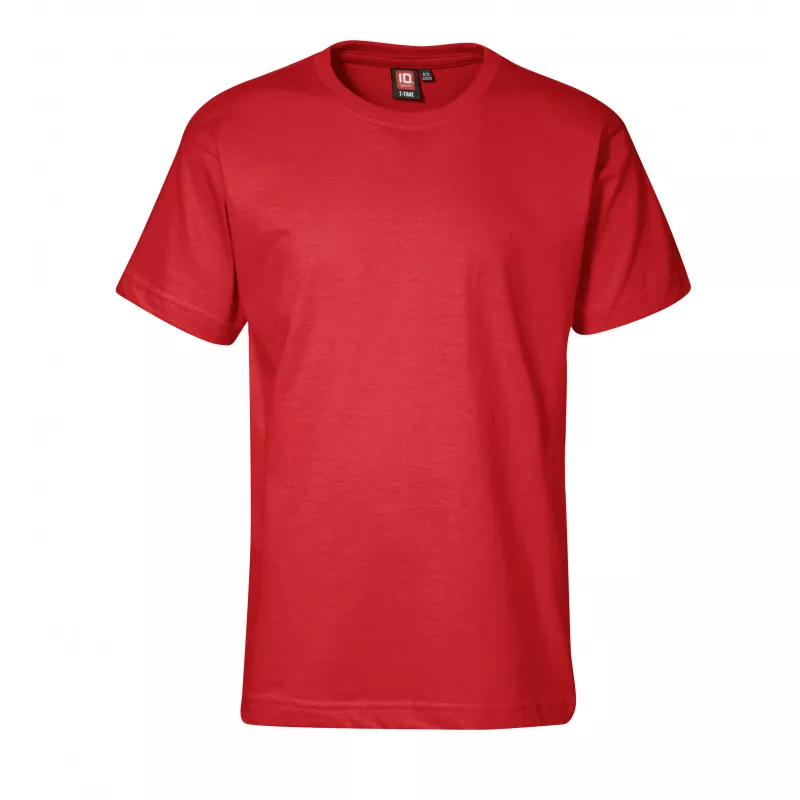 Koszulka bawełniana 175 g/m² ID T-TIME® 40510 - DZIECIĘCA - Red (40510-RED)