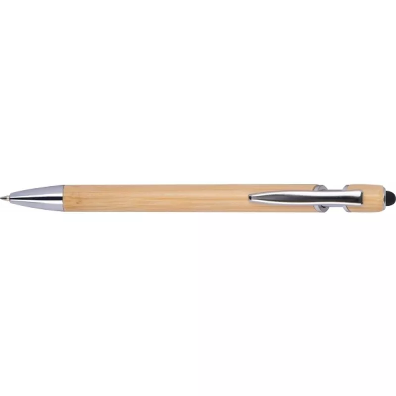 Długopis bambusowy touch pen NAIROBI - beżowy (433213)