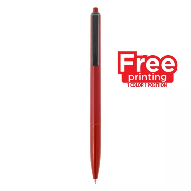 Długopis plastikowy | Rachel - czerwony (V1629-05)