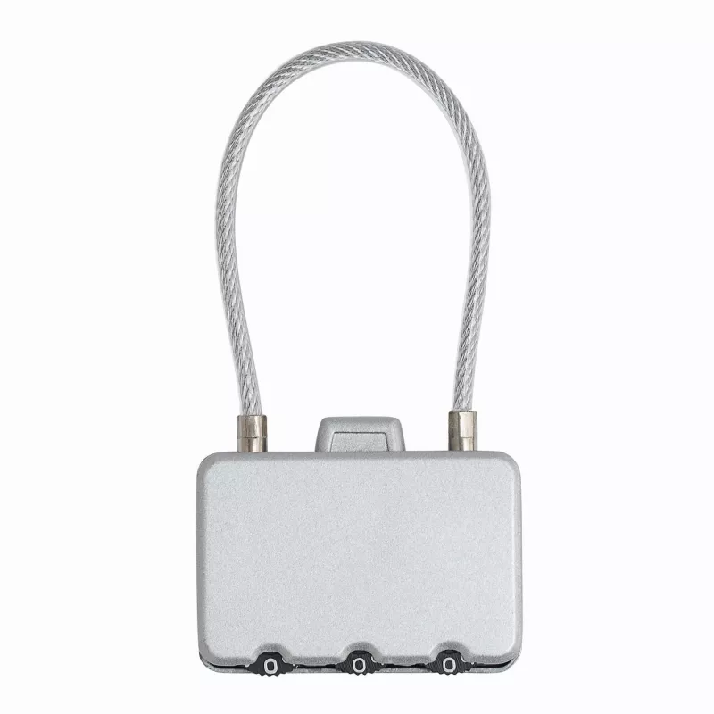 Zamek szyfrowy - srebrny (56-0216603)