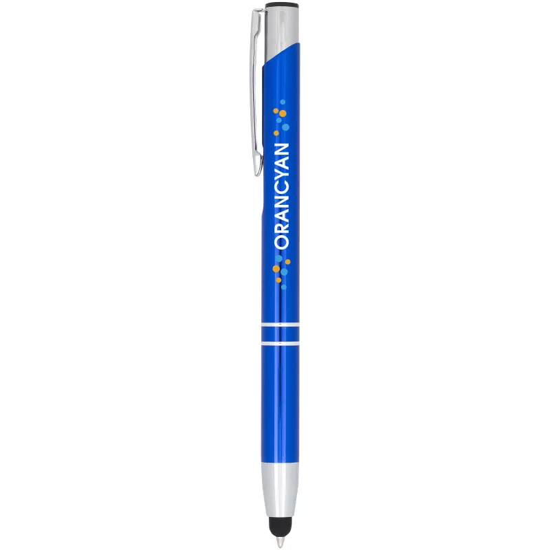 Długopis ze stylusem Moneta - Błękit królewski (10729805)