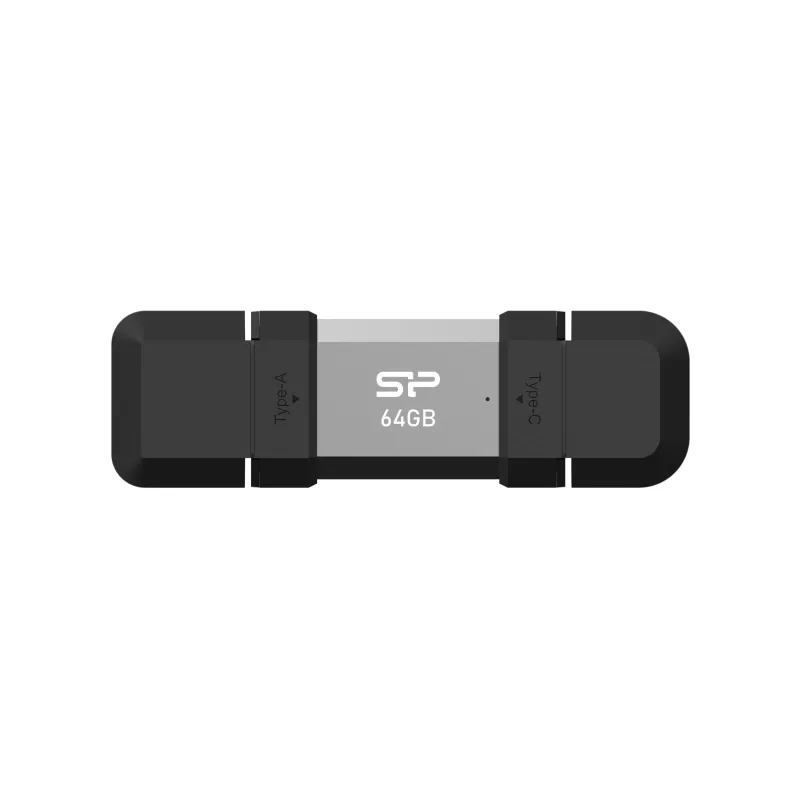 Pendrive OTG Silicon Power Mobile C51 USB 3.2 od 64 do 256 GB - czarny (EG834203 64GB)