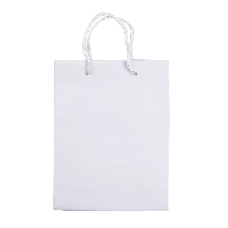 Papierowa torba mała 18x24x8 cm - biały (LT91511-N0001)