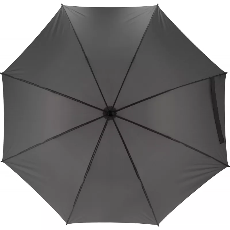 Parasol manualny XL Ø130 cm HURRICAN - szary (518707)