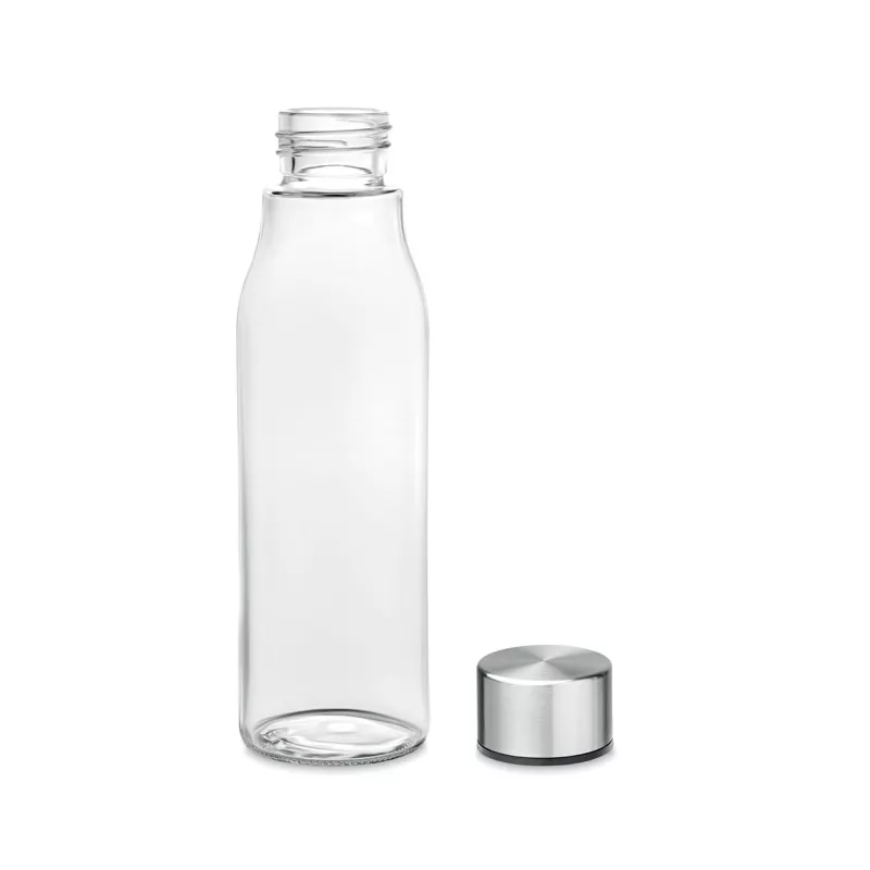 Butelka szklana 500 ml z pokrywką VENICE - Przezroczysty (MO6210-22)