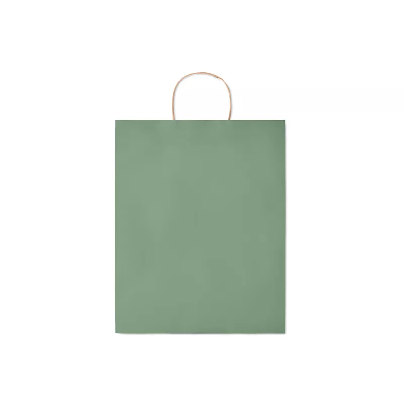 Torba prezentowa papierowa duża 90 g/m² PAPER TONE L - Zielony (MO6174-09)