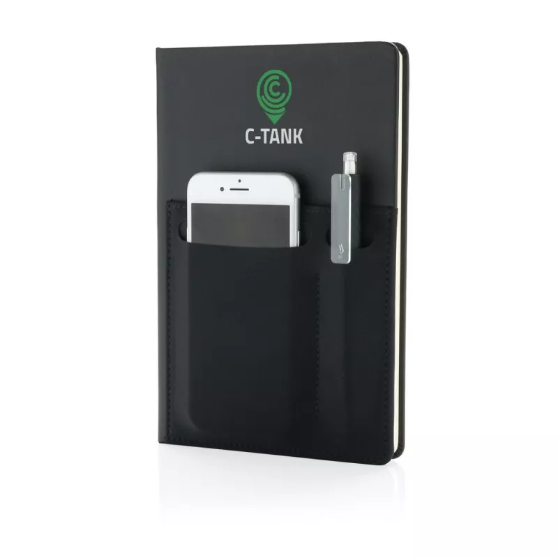 Notatnik A5 Deluxe - czarny (P773.011)
