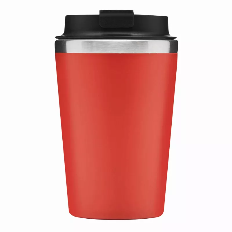 Kubek podróżny 350 ml TAKE & GO dwuścienny - czerwony (56-0304643)
