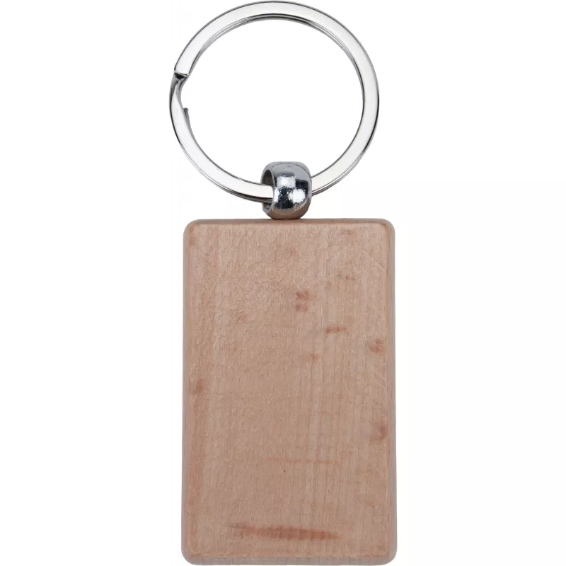 Brelok drewniany MASSACHUSETTS - brązowy (064501)