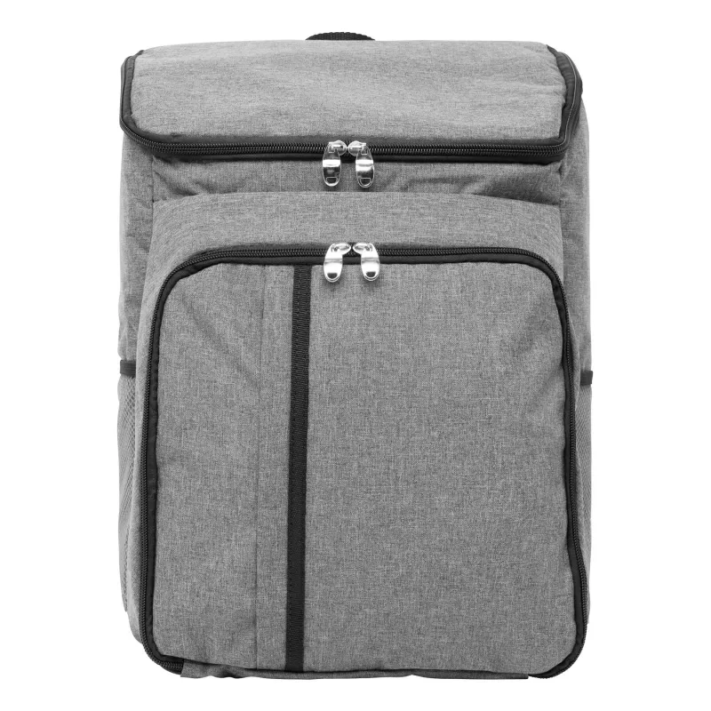 Plecak piknikowy dla 2 osób - czarny, szary (56-0604080)