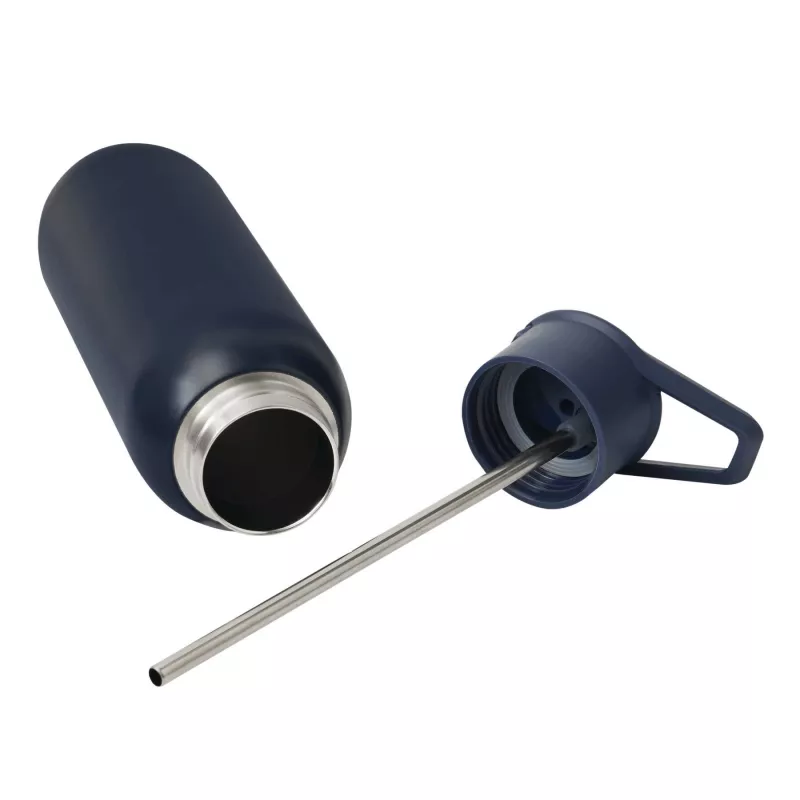 Butelka termiczna z podwójną izolacją - granatowy (56-0304810)