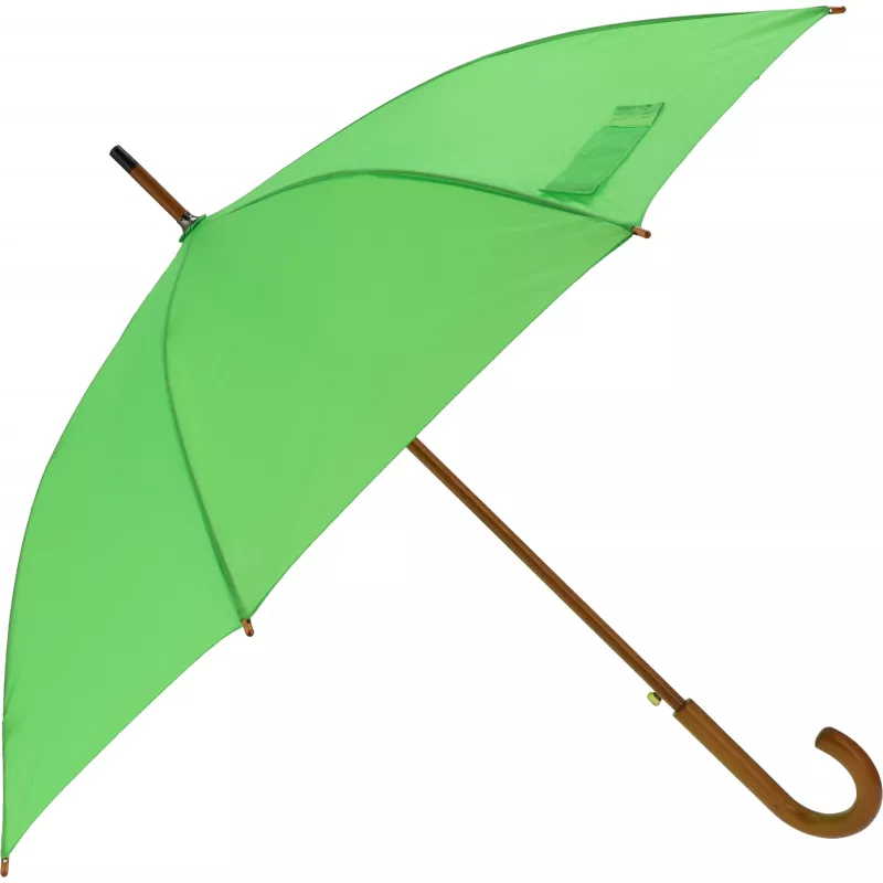 Parasol automatyczny drewniany Ø105 cm NANCY - jasnozielony (513129)