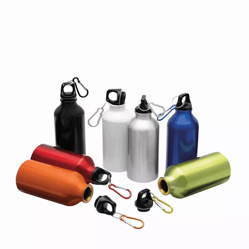 Aluminiowy bidon - czarny (56-0603038)