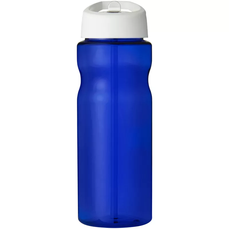 Bidon H2O Base® o pojemności 650 ml z wieczkiem z słomką - Biały-Niebieski (21004911)