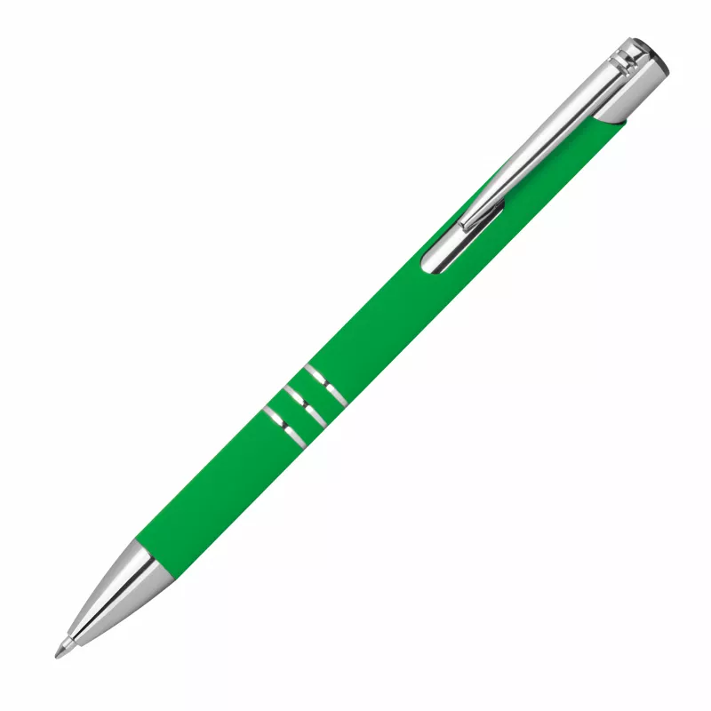 Długopis metalowy półżelowy DUNMORE - zielony (399109)