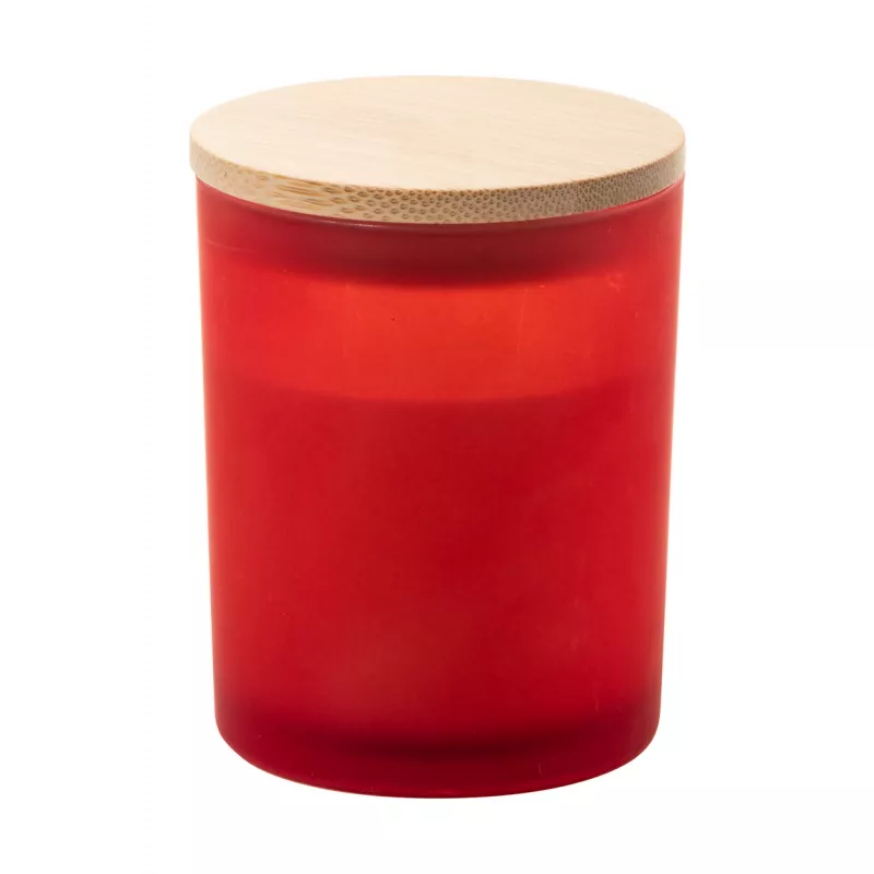 Daizu XL świeca / świeczka, wanilia - czerwony (AP800762-05)