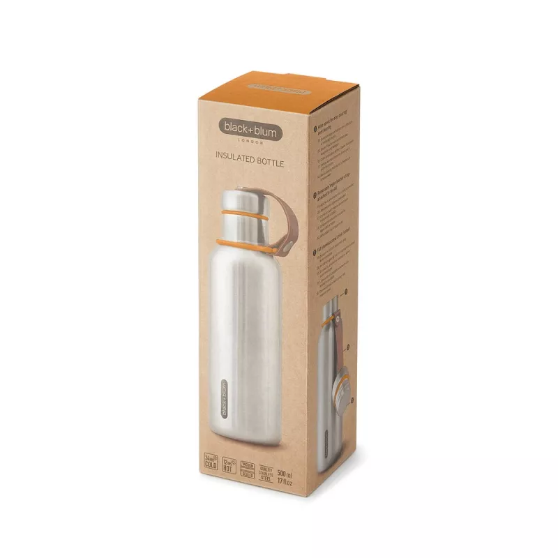 Butelka termiczna 500 ml Black+Blum - pomarańczowy (P439.1008)