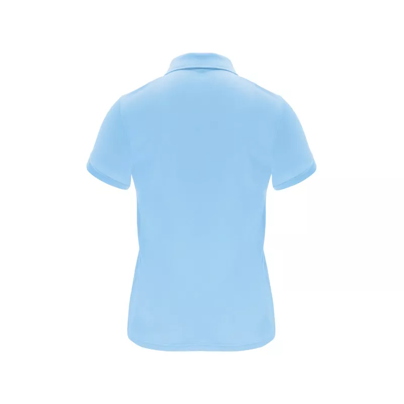 Damska sportowa koszulka polo z poliestru 150 g/m² ROLY MONZHA WOMAN 0410 - Błękitny (R0410-SKY BLUE)