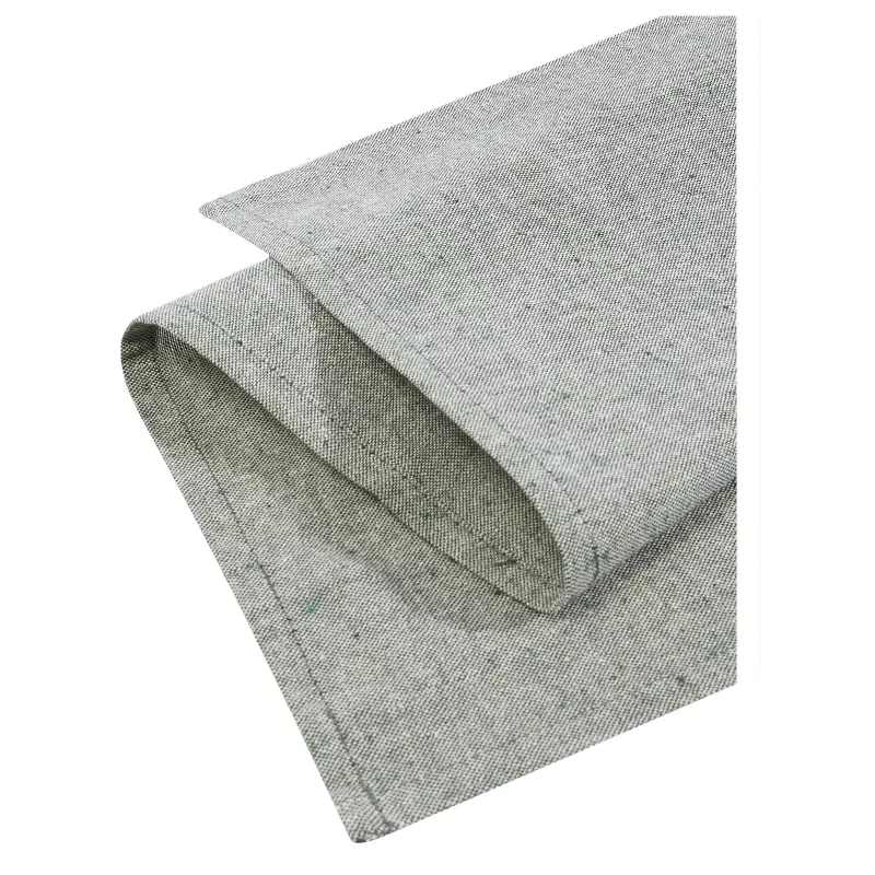 Ręcznik kuchenny Pheebs z bawełny/poliestru z recyklingu o gramaturze 200 g/m² - Zielony melanż (11329162)