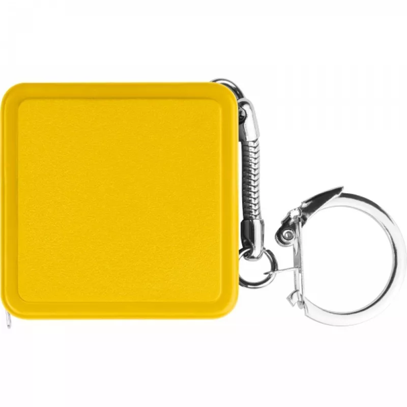 Miarka 1 m z brelokiem MARIE - żółty (8880808)