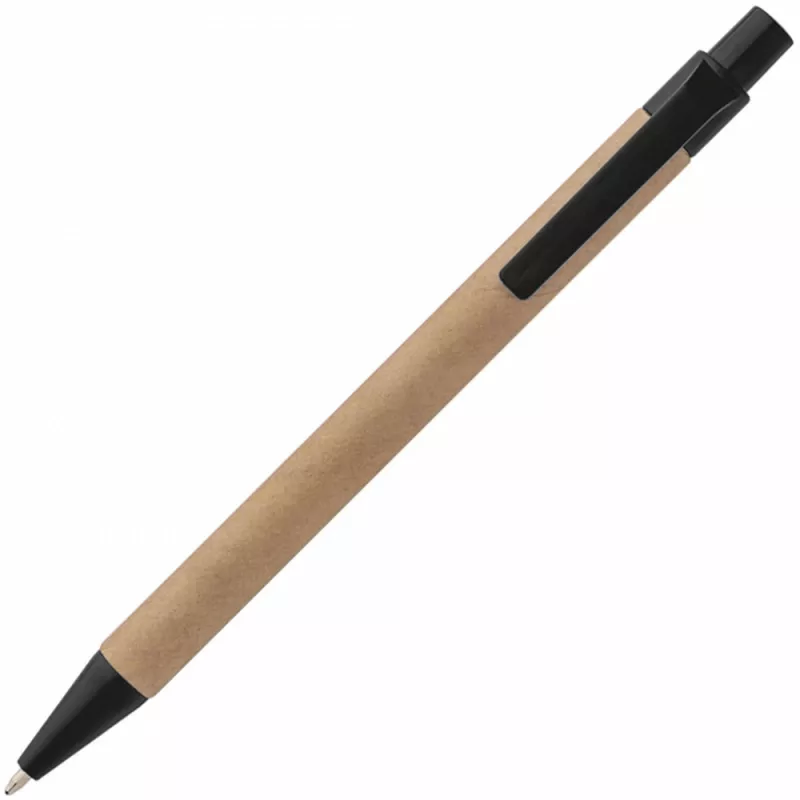 Długopis tekturowy - czarny (1039703)