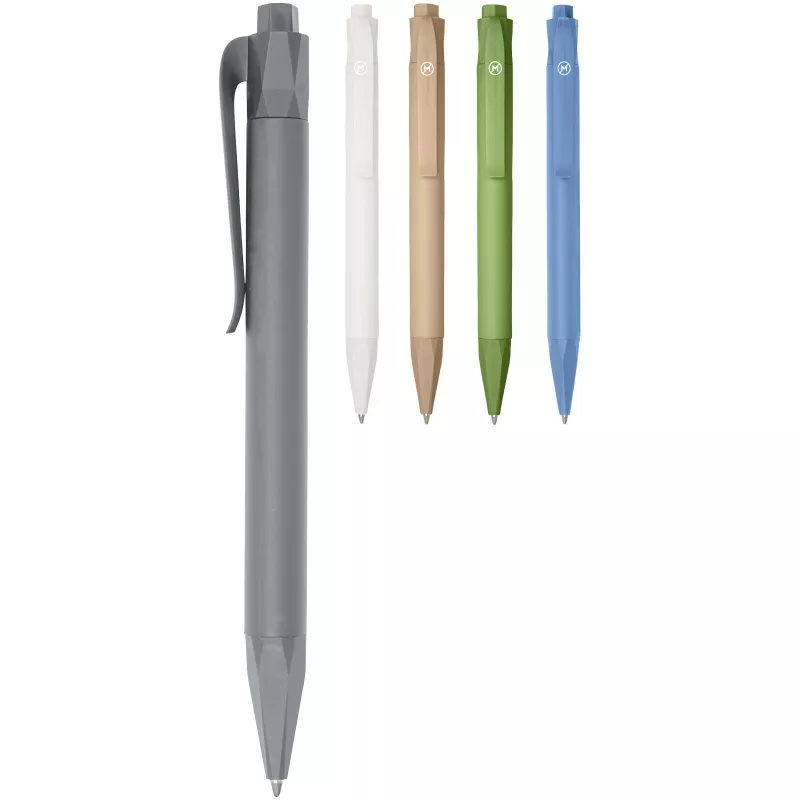 Długopis Terra z plastiku z kukurydzy - Niebieski (10774352)