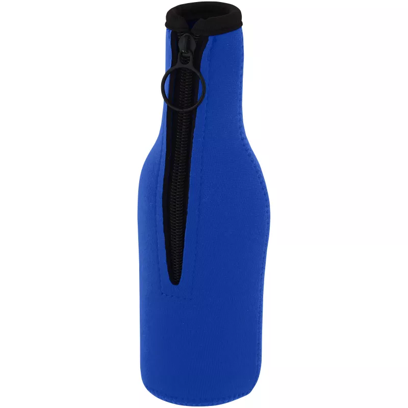 Uchwyt na butelkę z neoprenu z recyklingu Fris - Błękit królewski (11328753)