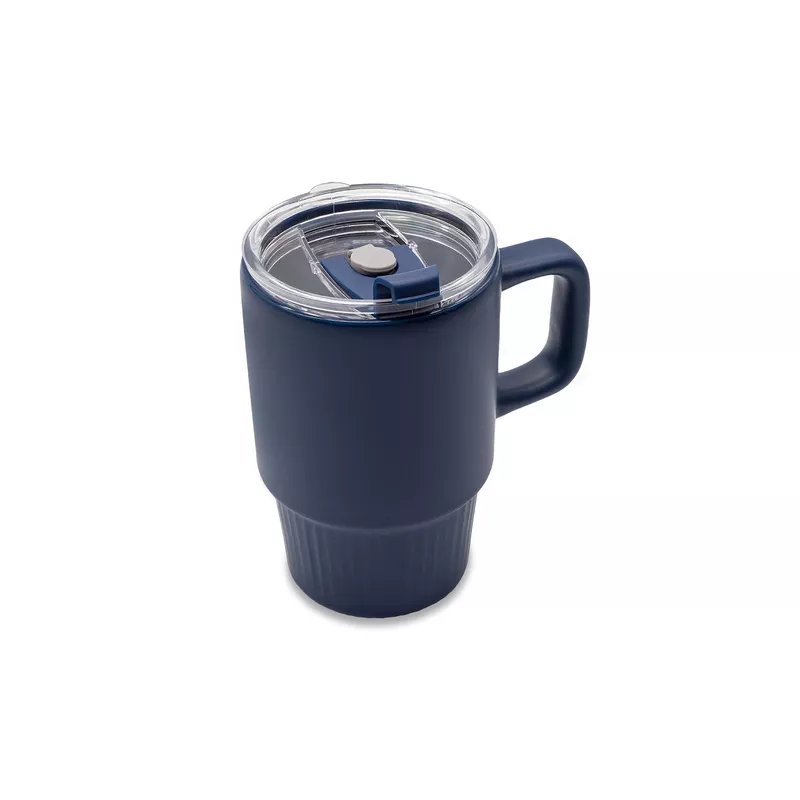 Kubek ceramiczny Azzurro 440 ml - granatowy (R85323.42)