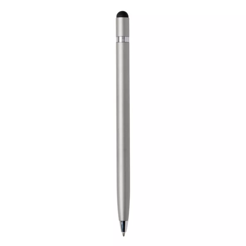 Długopis, touch pen - srebrny (P610.942)