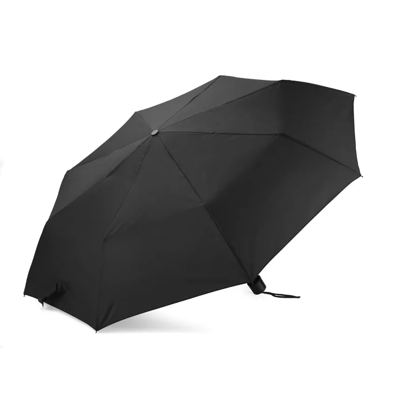 Worek na sznurkach z parasolem RAINY - czarny (20140-02)
