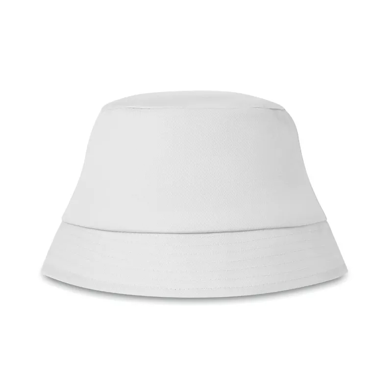 Kapelusz bucket bawełniany 160 g/m² BILGOLA - Bialy (KC1350-06)