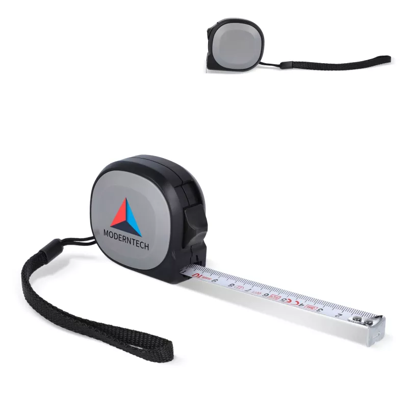 MeasureMate measuring tape 5M - czarno / szary (LT91875-N0261)