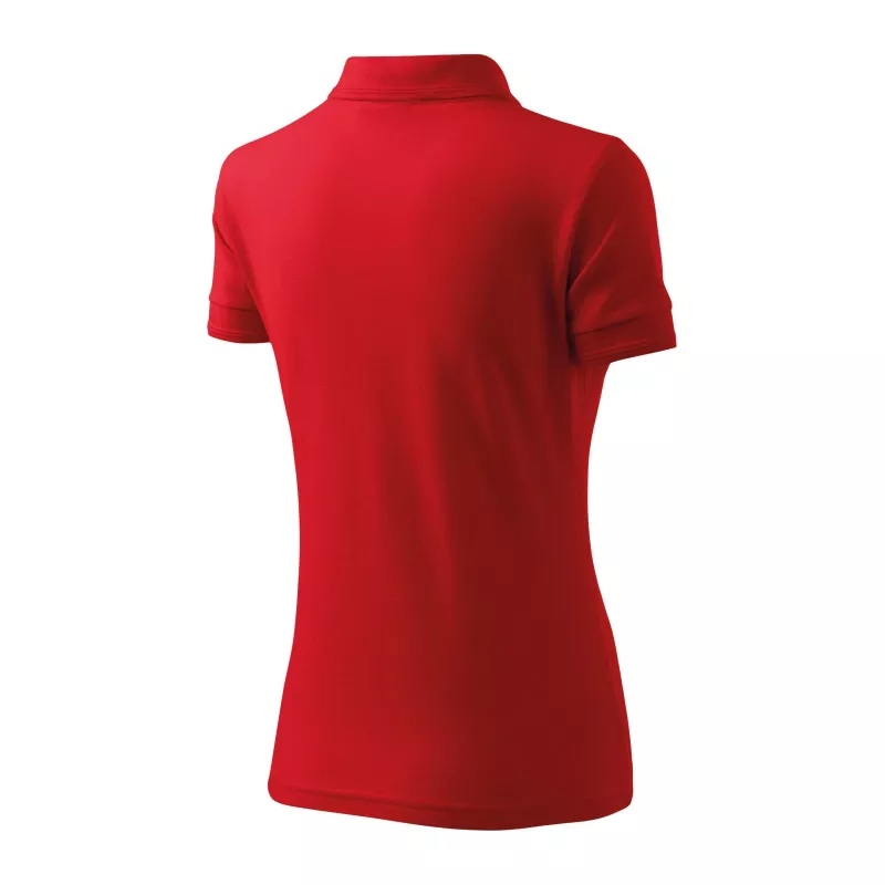 Damska koszulka polo 200 g/m² PIQUE  POLO 210 - Czerwony (ADLER210-CZERWONY)