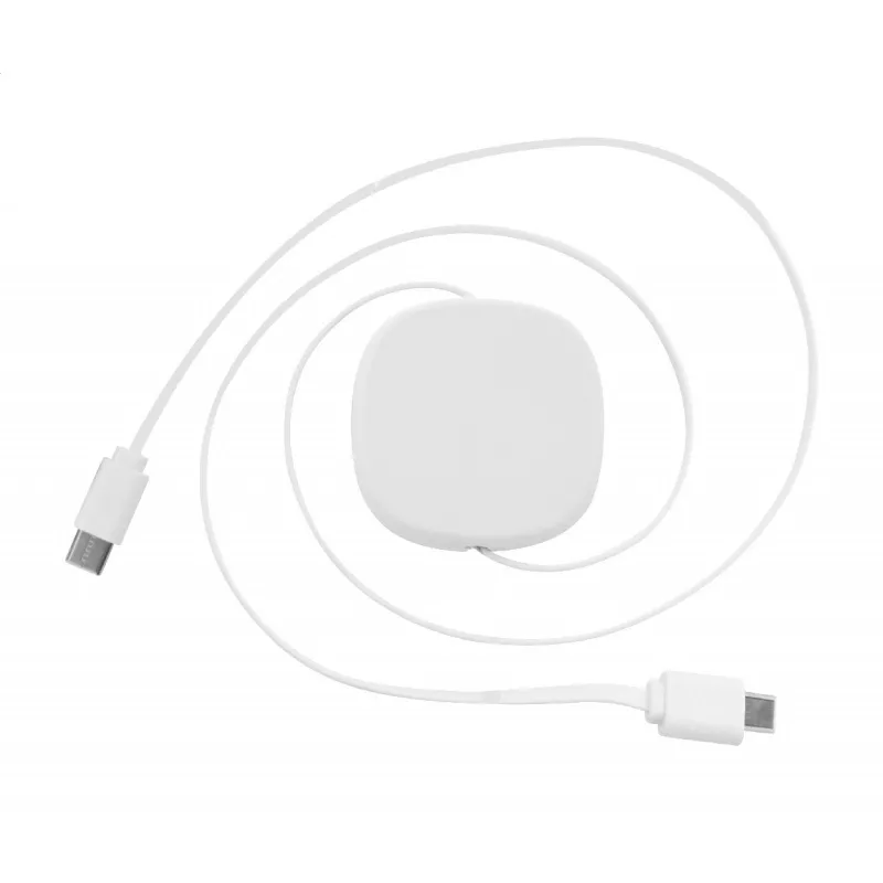 Cabsle Kabel ładujący USB-C 60 W RABS - biały (AP864117-01)