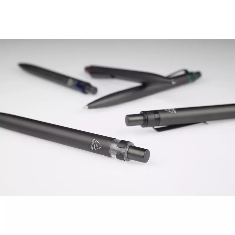 Długopis z recyklingowanego aluminium RAL - biały (19738-01)