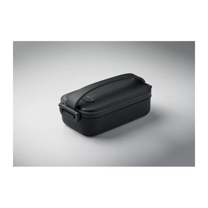 Lunchbox z PP z klamrami 800 ml SARNIE - Czarny (MO2941-03)