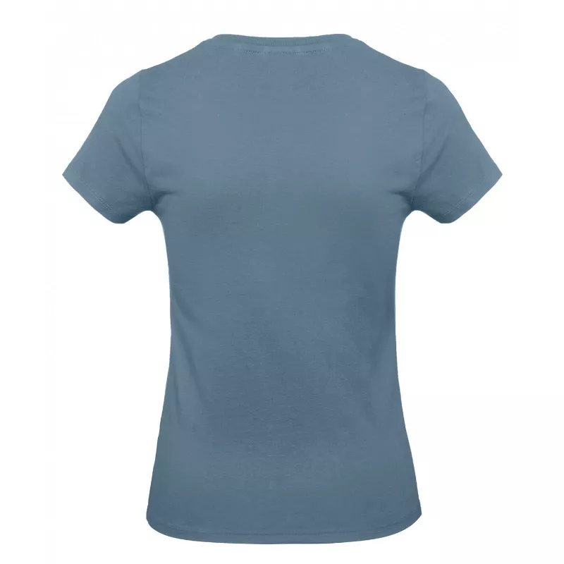 Damska koszulka reklamowa 185 g/m² B&C #E190 / WOMEN - Stone Blue (460) (TW04T/E190-STONE BLUE)
