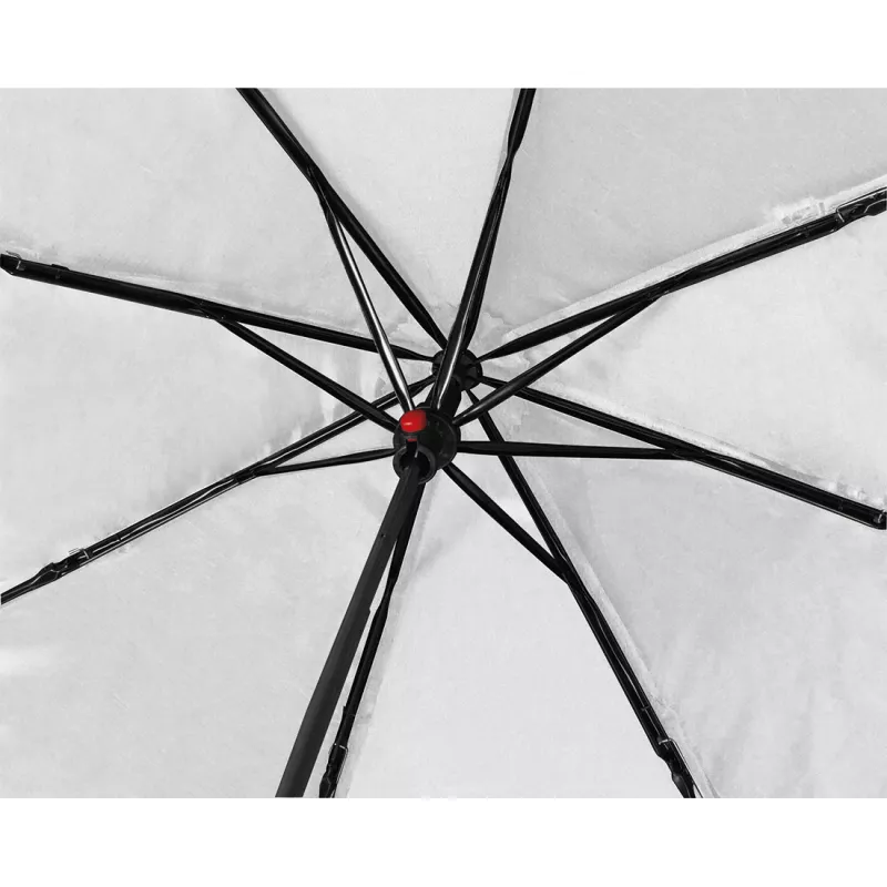 Parasol manualny rPET Ø98 cm NORTHAMPTON - biały (433606)
